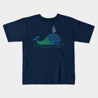 Water Pageant Whale Kids T-Shirt